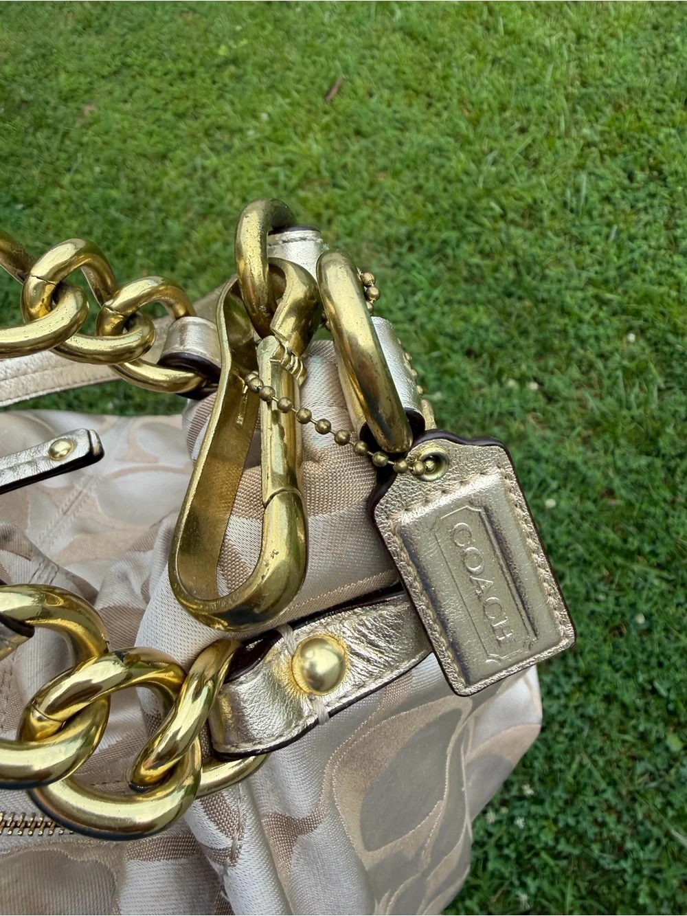 Coach Brooke Hobo F16619 Purse Rare READ